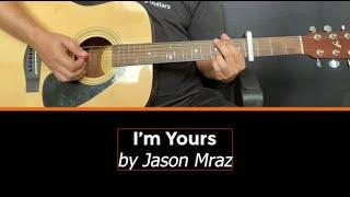 I'm Yours - Jason Mraz | Easy Guitar Tutorial / Cover with Chords - Guvna Guitars