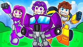 Becoming TRANSFORMERS in Roblox…