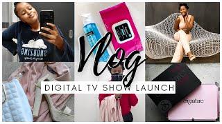 VLOG: Spend A Day With Me | Buying Equipment & an Outfit | Attending A Digital Tv Launch