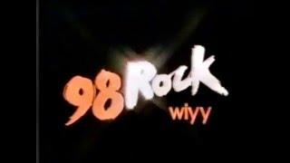 98 Rock (WIYY radio, Baltimore) ad from 1981