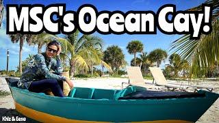 Tour of Ocean Cay - MSC Marine Reserve is different (a reason to take a MSC Cruise) @msccruises