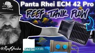 Reef Tank Flow with Panta Rhei ECM 42 Pro wavemaker pump @ReefStash