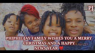 Phiphie Jay the news anchor and Family wishes you a merry Christmas and a happy new year 