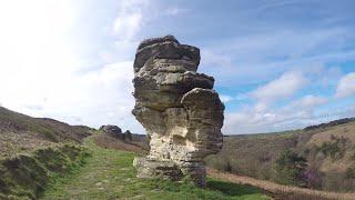 Bridestones walk in the North Yorkshire moors