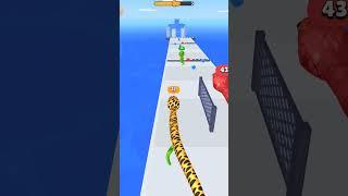 snek run 3D game #crowdgames #gameplay #games #shorts #videogames #viral #youtubeshorts #youtube