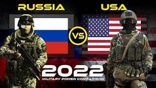 USA vs Russia military power 2022 | Data First