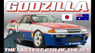 THE REAL GODZILLA  SO FAST AUSTRALIA HAD TO BAN IT & NISSAN JAPAN WOULDNT RACE AGAINST IT️