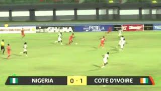 Nigeria vs Cote D'Ivoire 0 - 1 Highlights Semifinal WAFU ZONE B U17 AFCON Qualifier 2024