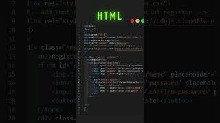 Create a Professional User Register Page with Modern 3D Animation Using HTML & CSS  #coding #css