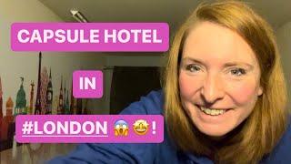 I stayed at another capsule hotel ! This time, St Christopher’s Inn in #london ️