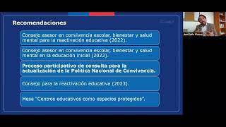 Webinar - Política Nacional de Convivencia Educativa: marco de actuación y visión institucional