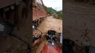 Sank Electric Motorcycle in MUD RIVER! @MarcTravels #electricmotorcycle #fail #evbike #laos