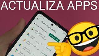  Como ACTUALIZAR TODAS las APLICACIONES desde la PLAY STORE a la ÚLTIMA VERSIÓN FÁCIL y RÁPIDO