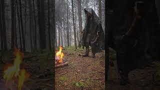 Hail - Storm - Bushcraft - Polish Lavvu Rain Poncho