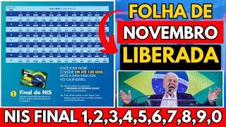 01/11  CALENDÁRIO ANTECIPADO NOVEMBRO DO BOLSA FAMÍLIA FOLHA LIBERADA PARA CONSULTA