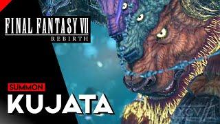 Final Fantasy 7 Rebirth - KUJATA Summon Boss Fight (Full Might) + Great Malboro |【XCV//】