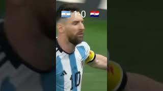 Argentina VS Croatia WC Semi final Highlights #messi #argentina #football