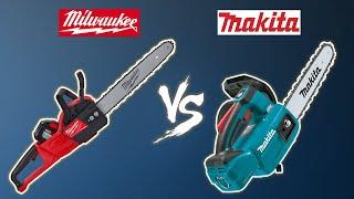 Milwaukee VS Makita Chainsaw - Milwaukee M18 2727-21HD VS Makita XCU06