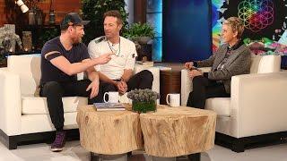 Coldplay Catches Up with Ellen