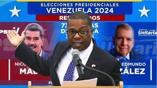 URGENTE: EEUU confirma victoria de Edmundo González en elecciones venezolanas