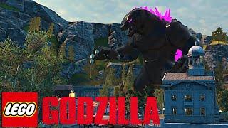 Playing As GODZILLA in LEGO VIDEO GAME