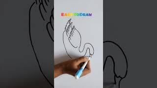 Drawing Tutorial Easy | #EasyToDraw | #trending megham karukath