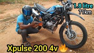 2023 Mileage Test Hero Xpulse 200 4V| E20 Model | Tamil | 70-80