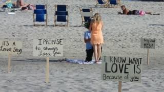 BEST BEACH ENGAGEMENT EVER - MARISSA AND ZACK