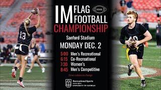 2024 Intramural Flag Football Championship Night in Sanford Stadium