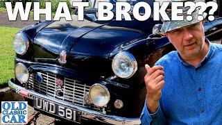 BROKEN! Why did the Standard 8 break down recently??!! Classic car fail & fix