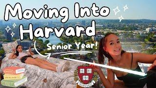 HARVARD MOVE-IN VLOG | Senior Year