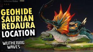 Geohide Saurian - Red Aura Location | Wuthering Waves