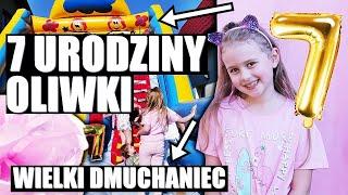 7 URODZINY OLIWKI  IMPREZA Z WIELKIM DMUCHAŃCEM  VLOG