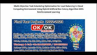 Multi Objective Task Scheduling Optimization for Load Balancing in Cloud Computing Environment Using