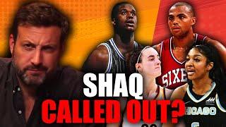 Angel Reese CALLS OUT Shaq After Charles Barkley RIPPED Caitlin Clark HATERS | OutKick Hot Mic