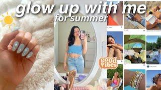 GLOWING UP FOR SUMMER 2024 skincare, self-tan, summer bucket list & outfit ideas!