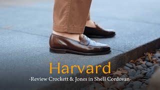 รีวิว รองเท้า Crockett & Jones Harvard Shell Cordovan!