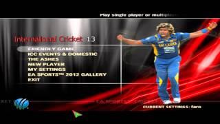 International Cricket 2013 Menu (Final Preview)