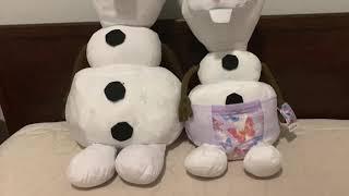 Olaf Large 26”Plush & Olaf Giant 32” Plush Comparison!