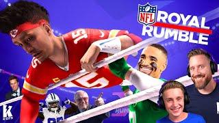 ALL NFL Royal Rumble in WWE 2k24 (Hilarious!)