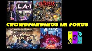 Crowdfunding im Fokus: LA-1, Outbreak, Terminus Frontier, DOTR Legends Edition uvm.