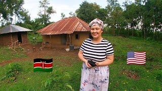 I took her to my village to meet my grandma in Kenya, emotional. African village Life.