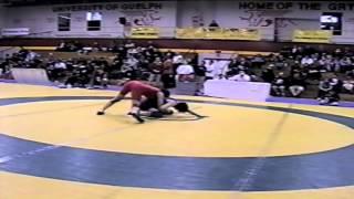 2002 Senior National Championships: 59 kg Leslee Laverdure vs. Melody McCague