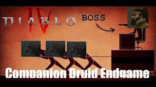 Companion Druid Endgame - Not Best Build - Diablo 4 Season 5