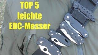 Meine Top 5 Mini EDC Messer (leicht und kompakt)