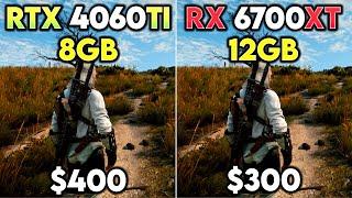 RTX 4060 Ti vs RX 6700 XT (C5) - Test in 14 Games + Ray Tracing Benchmarks