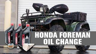 How to Change Oil on a Honda Foreman 450