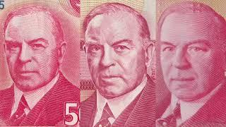 CLOSE-UP CANADA BANKNOTES (with captions)