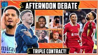 Liverpool TRIPLE Contract OFFER! | Are Chelsea BETTER Than Arsenal? | Man City CRISIS! @NeverAFoul