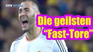 Fussball FAILS | Die besten Beinahe Tore! | GeileTore.de